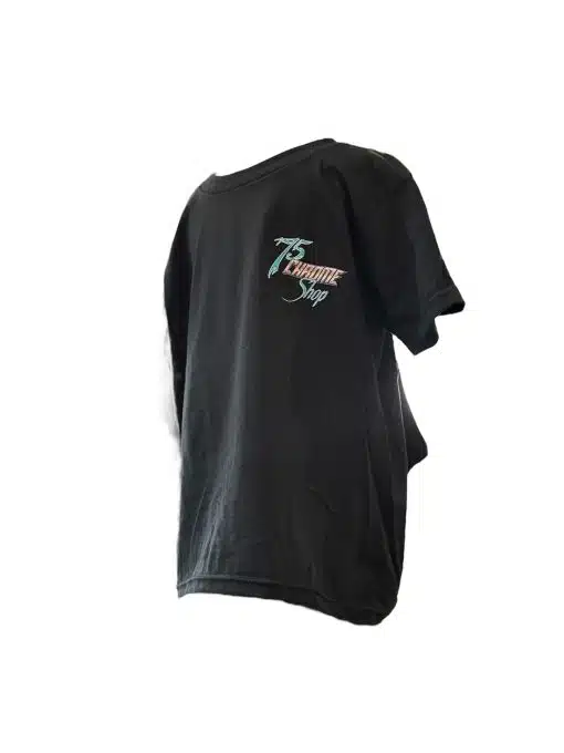 Youth 75 Chrome Shop Teal Bull Hauler Shirt - Image 2