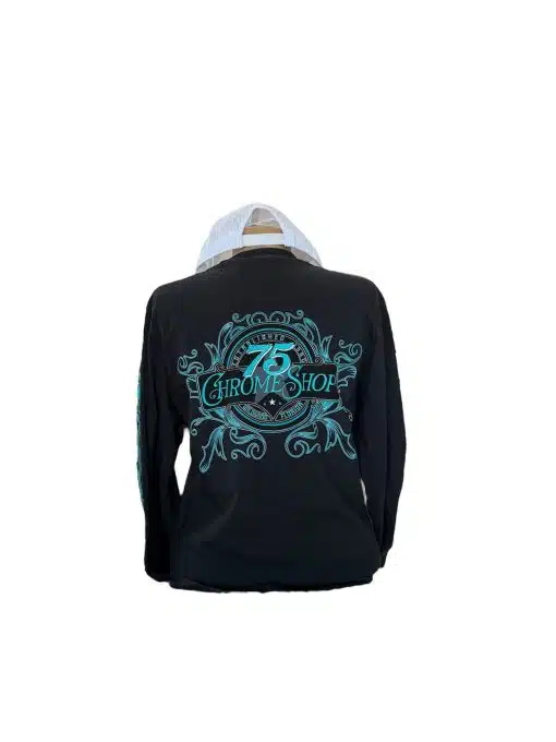 Black Long Sleeve 75 Elegance Shirt