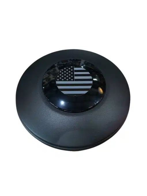 Black Rear Float HubCap