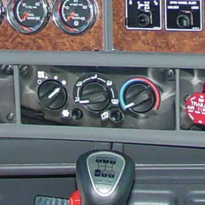 Kenworth AC/Heater Control Cover