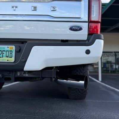 Chrome Elbow Exhaust Tip 6"-5"
