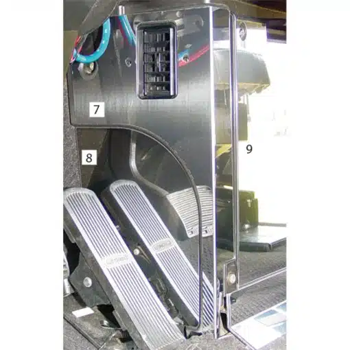 Freightliner Classic Driver Side Kick Panel Trim