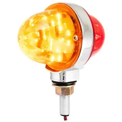 3″ 2 Face Amber Red Watermelon LED Light