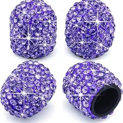 Purple Dazzle Valve Stem Cover