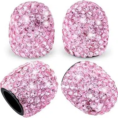 Pink Dazzle Valve Stem Cover