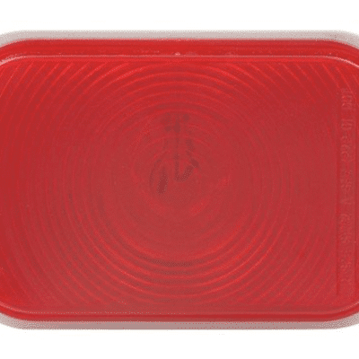 Red Rectangle Trailer Tail Light