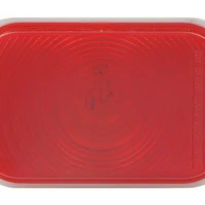 Red Rectangle Trailer Tail Light