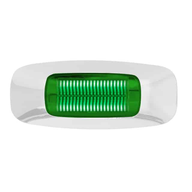3 1/2" Prime Series Small Rectangle LED » 75 Chrome Shop