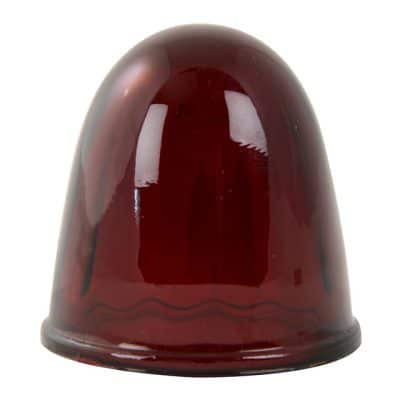 Red Glass Bullet Lens