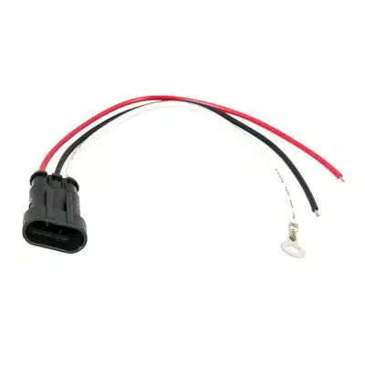Male 3 Pin Light Plug