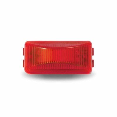 Series 15 1" x 2" Red Rectangular LED Marker Light