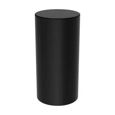 33MM Black Cylinder Plastic Lugnut Cover