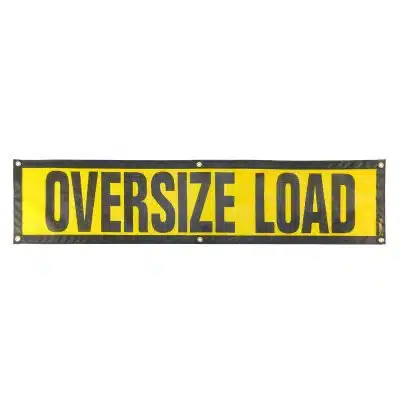 Grommet Oversize Load Sign 18" x 84"