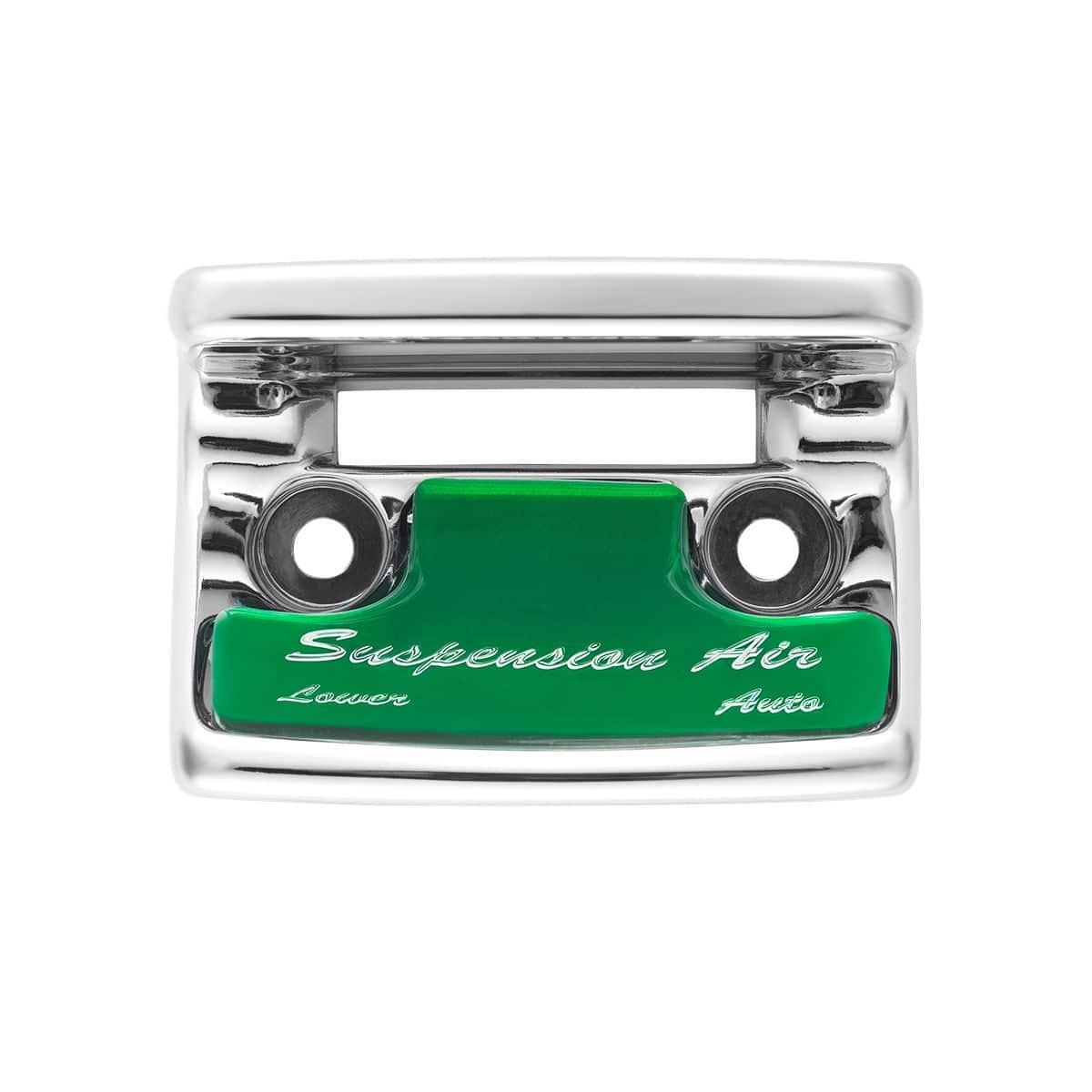 Freightliner Classic Chrome Plastic Suspension Air Switch Guard with Glossy Sticker