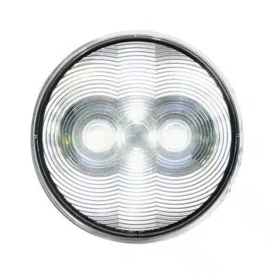 Clear 4" Round 6 LED Back Up Light
