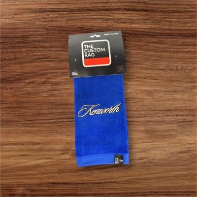 Cursive Kenworth Cotton Rags