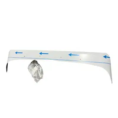 Peterbilt 379 Stainless Steel Bug Shield