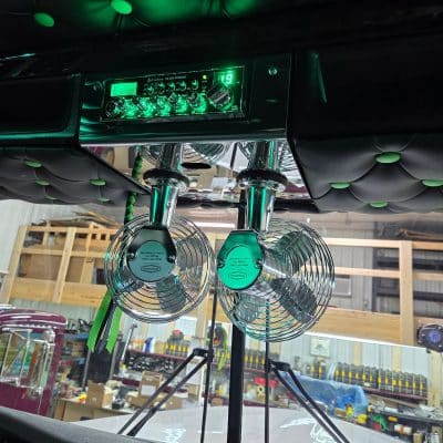 Kenworth 2006 to Current Dual Fan CB Tray Wrap