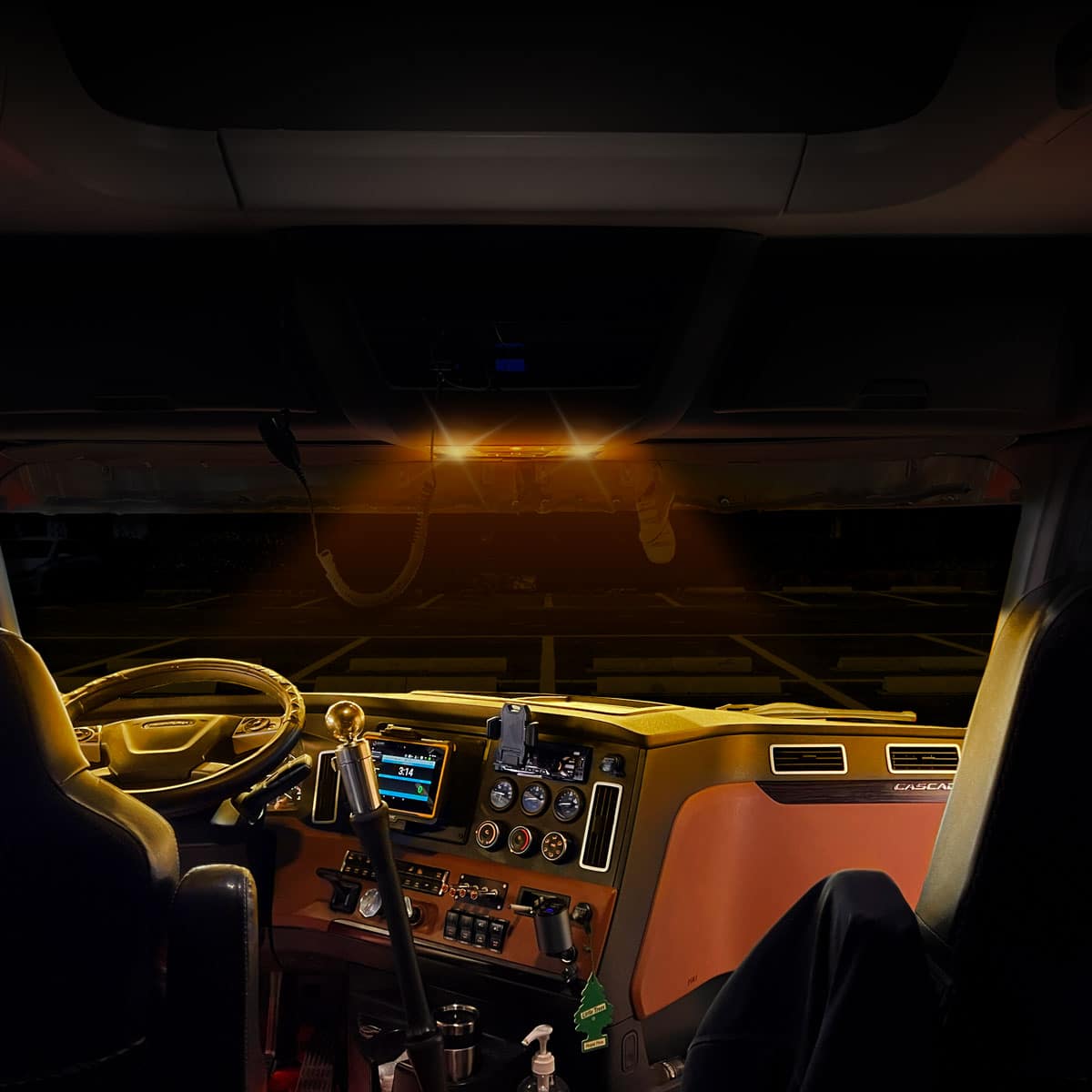Freightliner Cascadia 2018+ Interior Dome & Map Light - Image 2