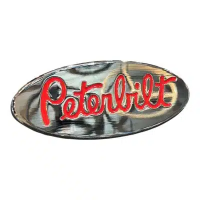Peterbilt 378/389 Red Accent Hood Emblem
