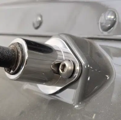 Peterbilt 379/389 Stainless Wiper Post Cover