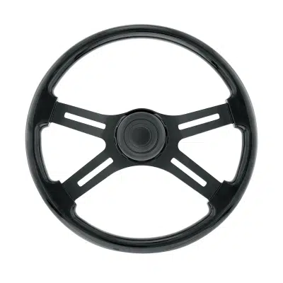 18" 4 Spoke Gloss Black Wheel