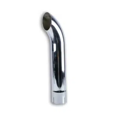 4" x 24" Turn Out Tailpipe Spout