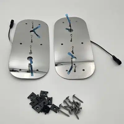 Peterbilt 389 Flat Top Sleeper or Cab Dome Light Plates