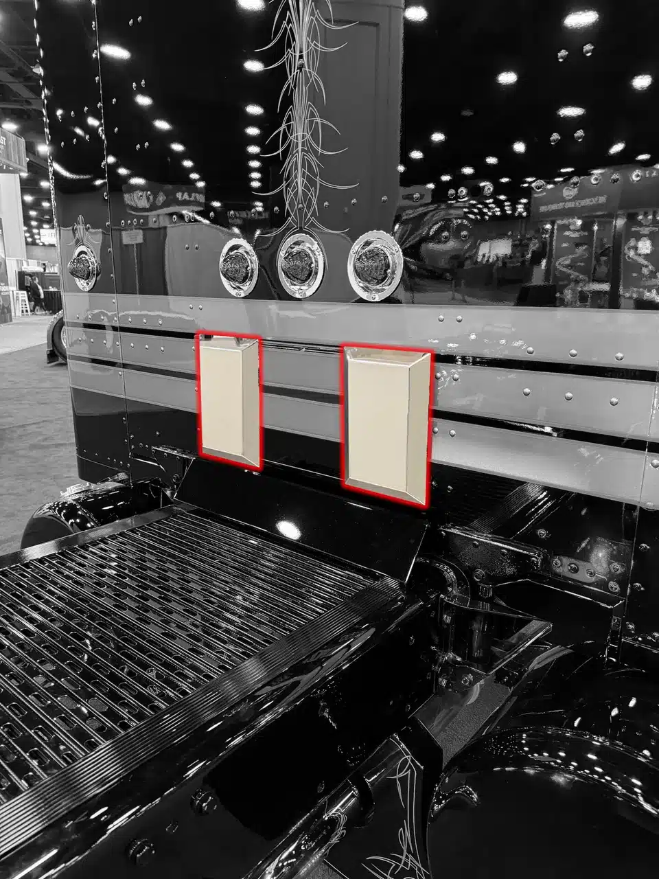 Peterbilt 589 & 567 Sleeper Vent Covers