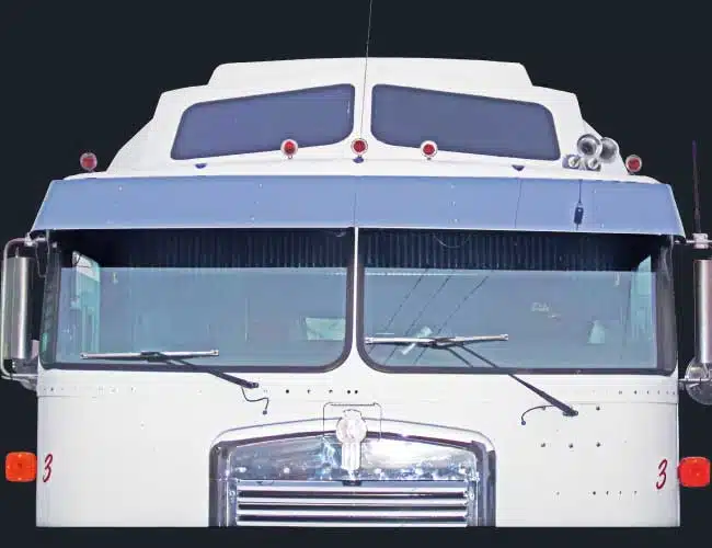 Kenworth K100E Cabover 13" Drop Sun Visor